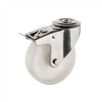 Roues pivotantes en acier inoxydable